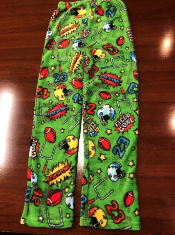 branded pajama pants